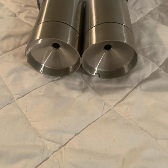 Car Ashtray with Lid 2 Pieces Stainless Steel Ashtrays, New in box. - Picture 5 of 8